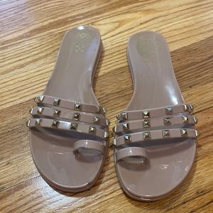 Vince camuto jelly slides BRAND NEW